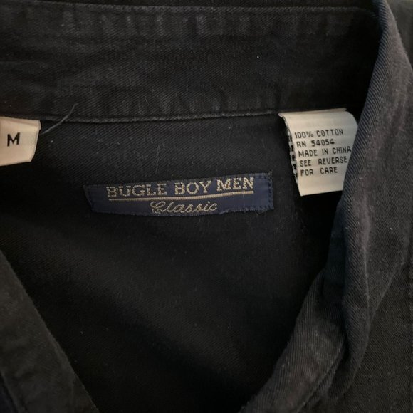 Bugle Boy Men Classic - Men's Casual Button Down Shirt Size M EUC - Picture 6 of 6